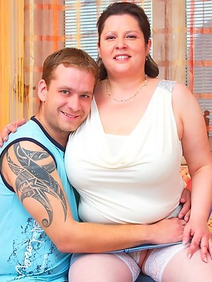 busty; chubby; couple; stockings; toys; upskirt; 